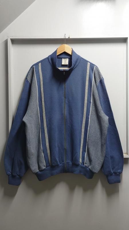EU Vintage Knit Jersey Switching Track Jacket 58 (VINTAGE)