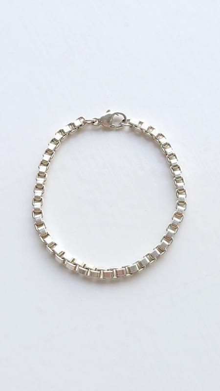 Tiffany&Co. Silver925 ベネチアン リンク ブレスレット (USED Tiffany&Co. Silver925 ベネチアン リンク ブレスレット (USED
