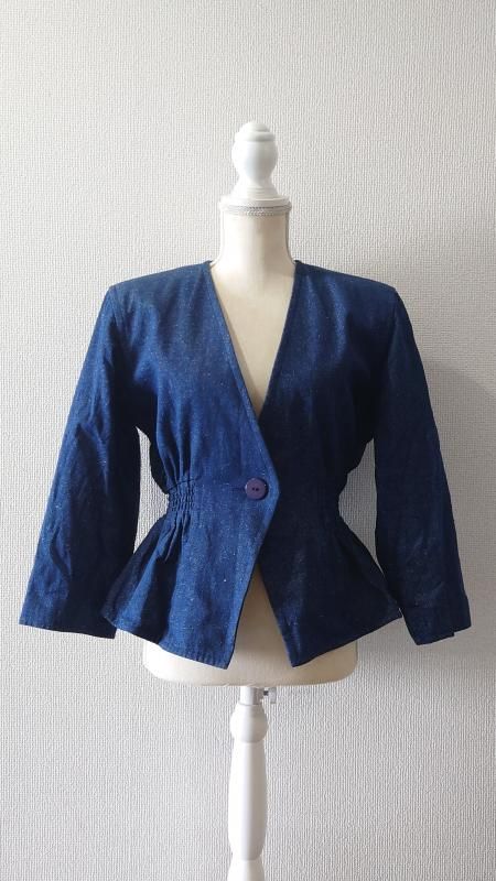 80-90s Yves Saint Laurent 100% Silk Ρ顼㥱å M (VINTAGE)