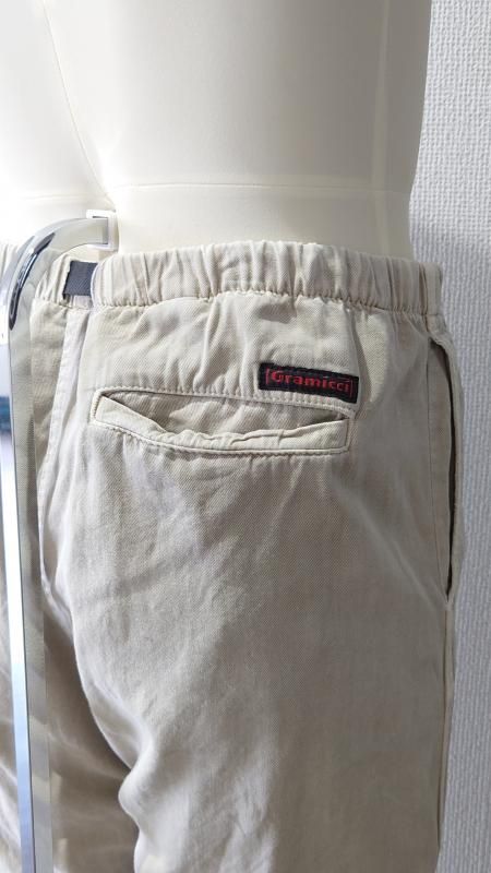 80-90's Gramicci 旧タグ USA製 クライミングパンツ S ベージュ