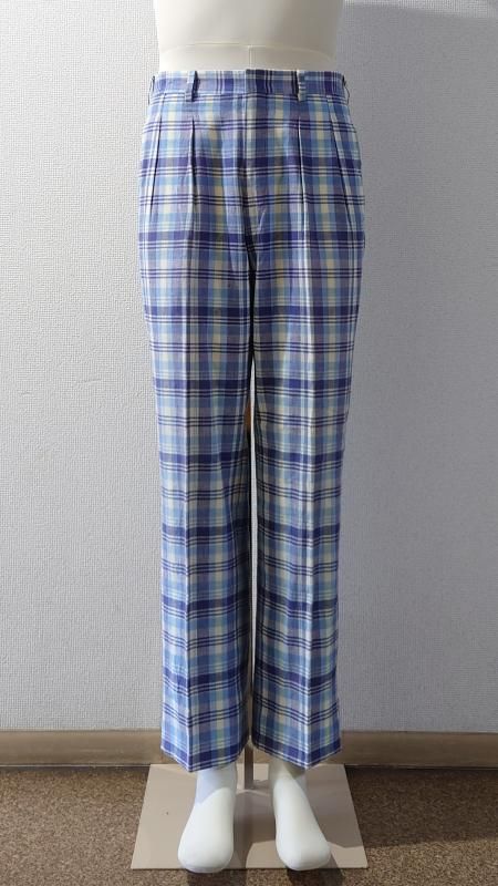 【2024】お歳暮・冬ギフト 80's Brooks Brothers “Double Face Cotton” チェック柄 パンツ