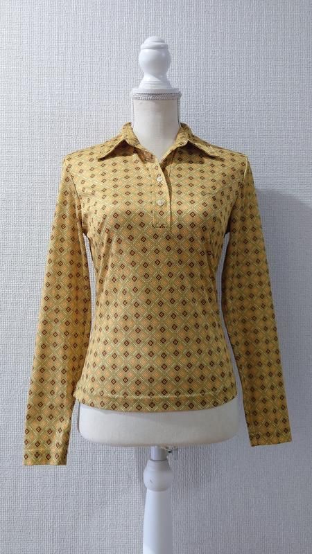 90-00s GUESS USA Total Pattern Ĺµ 㡼ݥ S (USED)