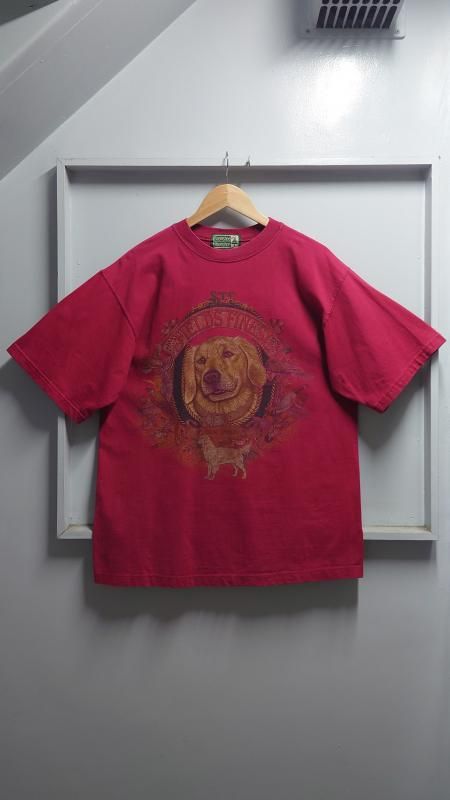 90s Snowshoe Thompson USA Golden Retriever ץT M (VINTAGE)