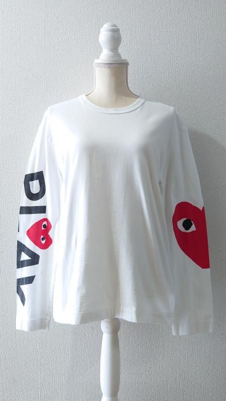 AD 2019/1 PLAY COMME des GARCONS ϡȥ L/S T L (USED)