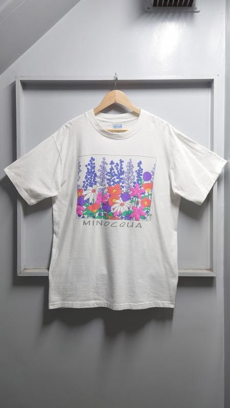 1992s Fresh Produce Sportswear USA 󥰥륹ƥå Minocqua եץ T XL (VINTAGE)