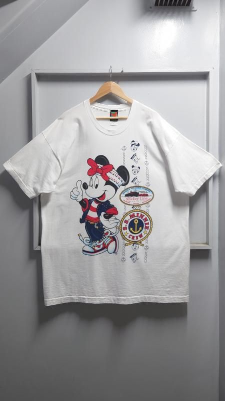 90s Mickey Unlimited USA 󥰥륹ƥå Minnie Mouse ץT XXXL (VINTAGE)