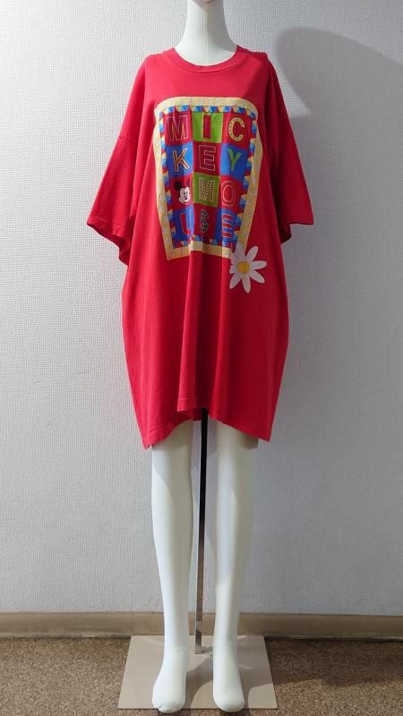 90s Mickey & Co. 󥰥륹ƥå Mickey Mouse ӥå ץT (VINTAGE)