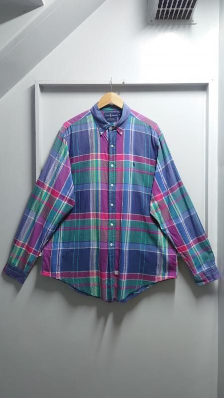80s Ralph Lauren Hand Woven ޥɥ饹å BD XL (VINTAGE)