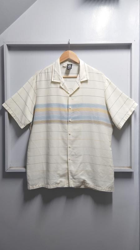 <img class='new_mark_img1' src='https://img.shop-pro.jp/img/new/icons7.gif' style='border:none;display:inline;margin:0px;padding:0px;width:auto;' />80s Kennington Border Pattern Ⱦµ ץ󥫥顼 XL (VINTAGE)