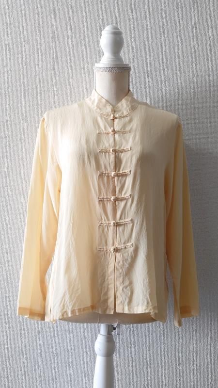 <img class='new_mark_img1' src='https://img.shop-pro.jp/img/new/icons7.gif' style='border:none;display:inline;margin:0px;padding:0px;width:auto;' />80s Winner 100% Washed Silk 㥤ʥ M (VINTAGE)
