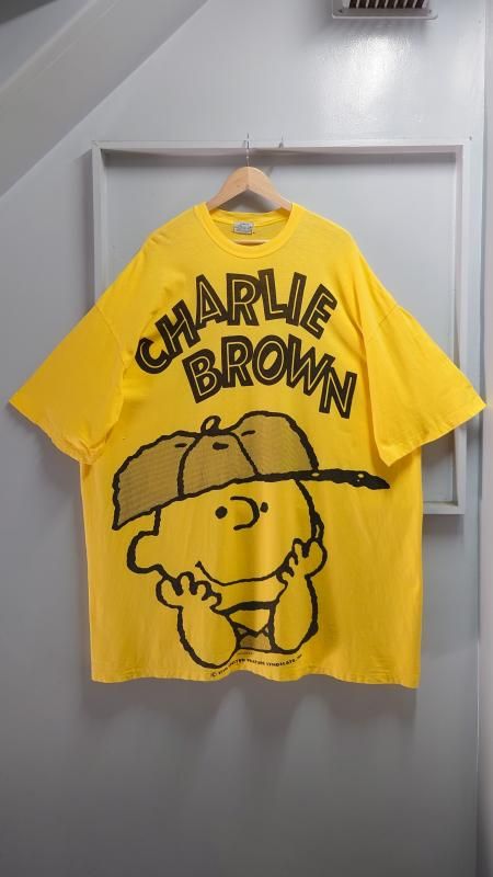 <img class='new_mark_img1' src='https://img.shop-pro.jp/img/new/icons5.gif' style='border:none;display:inline;margin:0px;padding:0px;width:auto;' />1965s PEANUTS Charlie Brown 󥰥륹ƥå ӥå ץT (VINTAGE)