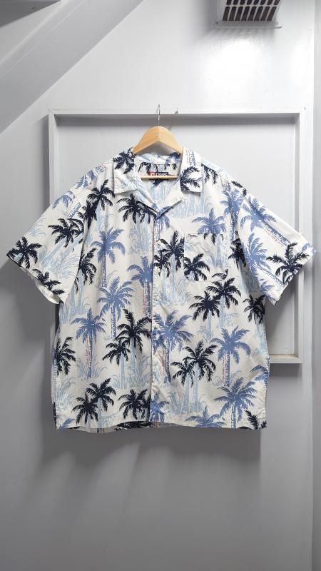 <img class='new_mark_img1' src='https://img.shop-pro.jp/img/new/icons7.gif' style='border:none;display:inline;margin:0px;padding:0px;width:auto;' />90s Chaps Ralph Lauren Cotton Hawaiian Shirt XXL (VINTAGE)