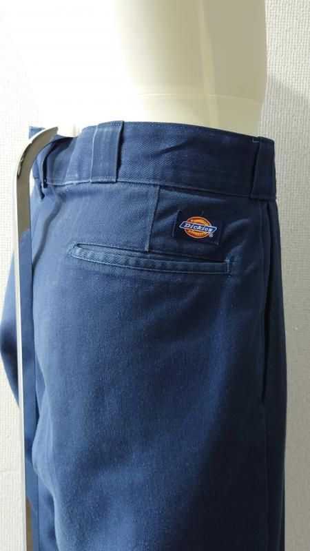90's Dickies USA製 874 ワークパンツ W36 L30 ネイビー