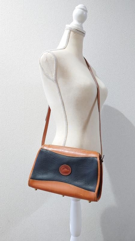 【Dooney & Bourke】美品 米国製 ショルダー バッグ ヴィンテージ 70-90's DOONEY & BOURKE USA製 レザーショルダーバッグ