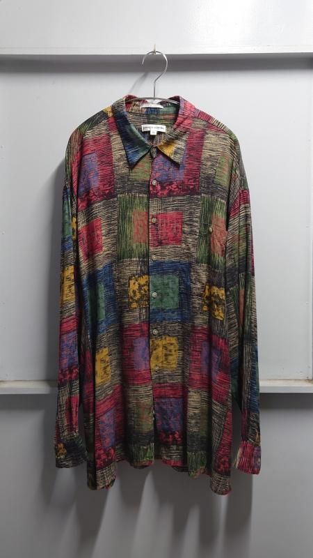 <img class='new_mark_img1' src='https://img.shop-pro.jp/img/new/icons6.gif' style='border:none;display:inline;margin:0px;padding:0px;width:auto;' />90s pierre cardin Total Pattern 졼󥷥 XL (VINTAGE)
