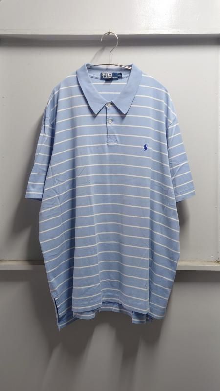 <img class='new_mark_img1' src='https://img.shop-pro.jp/img/new/icons5.gif' style='border:none;display:inline;margin:0px;padding:0px;width:auto;' />90s Polo Ralph Lauren Pima Cotton Jersey Ⱦµ ܡ ݥ XXL (VINTAGE)