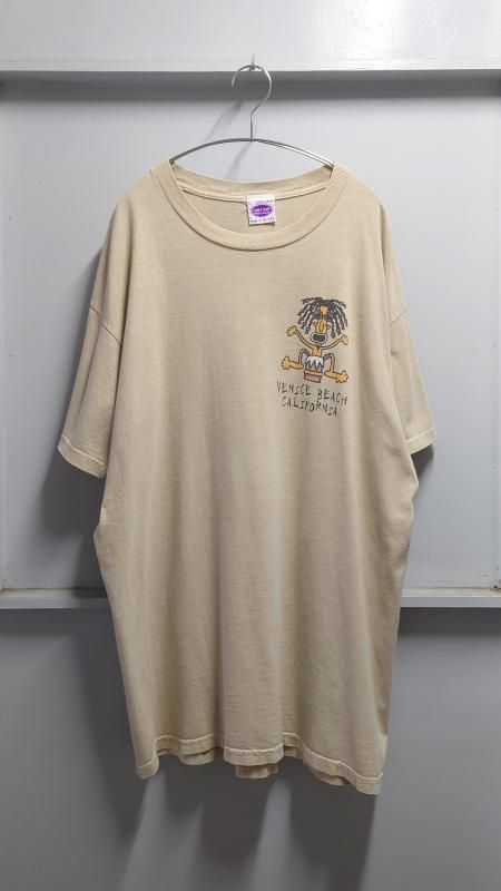 <img class='new_mark_img1' src='https://img.shop-pro.jp/img/new/icons6.gif' style='border:none;display:inline;margin:0px;padding:0px;width:auto;' />90s Funky Town Sport Wear USA Venice Beach ȥץ T L (VINTAGE)