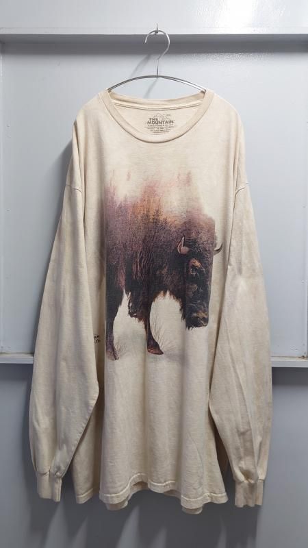 <img class='new_mark_img1' src='https://img.shop-pro.jp/img/new/icons6.gif' style='border:none;display:inline;margin:0px;padding:0px;width:auto;' />The Mountain Andreas Lie Buffalo L/S T 3XL (USED)