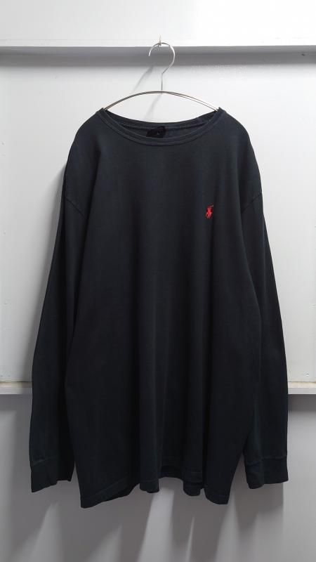 <img class='new_mark_img1' src='https://img.shop-pro.jp/img/new/icons7.gif' style='border:none;display:inline;margin:0px;padding:0px;width:auto;' />Polo Ralph Lauren One Point Pony L/S T XXL ֥å (USED)