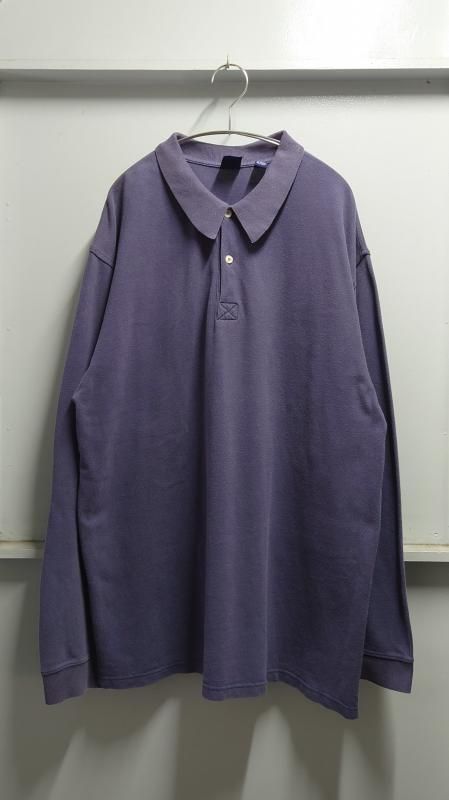 <img class='new_mark_img1' src='https://img.shop-pro.jp/img/new/icons7.gif' style='border:none;display:inline;margin:0px;padding:0px;width:auto;' />90s OLD GAP L/S Polo Shirt XL (VINTAGE)