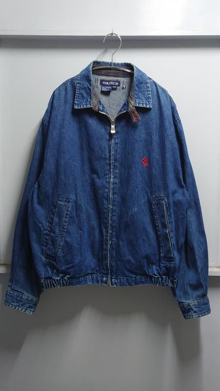 90s nautica ǥ˥ 󥰥ȥå S ɥꥺ顼㥱å (VINTAGE)
