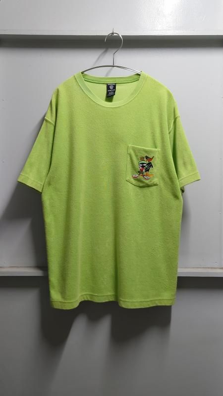 90s Warner Bros. Marvin & Daffy Duck ݥåդ ѥT S (VINTAGE)