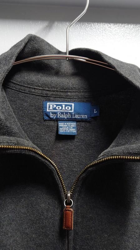 Polo Ralph Lauren ハーフジップ コットンニット 現行タグ 刺繍 古着通販 サイト | IDENTITY official web store (アイデ
