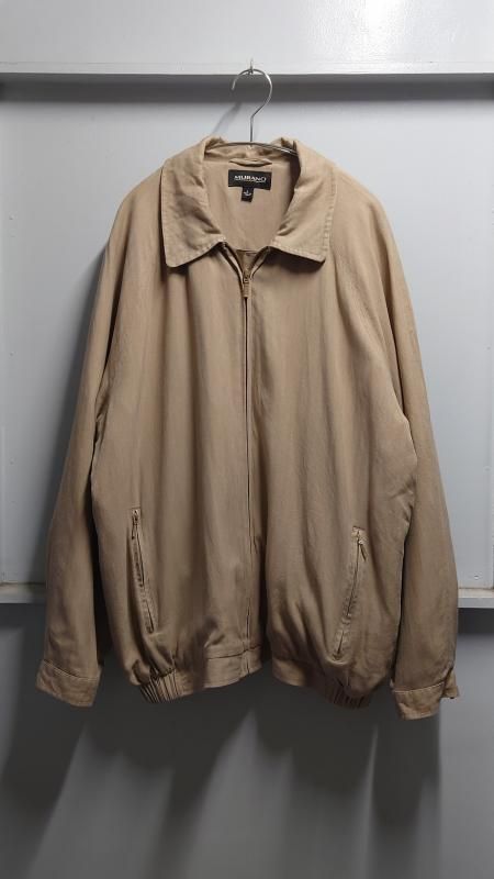 90-00s Murano Silk Herringbone 󥰥ȥå L ɥꥺ顼㥱å (USED)
