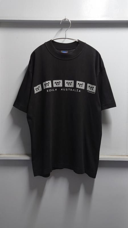 90’s Samsousan オーストラリア製 “Koala Australia” プリントTシャツ M (VINTAGE)