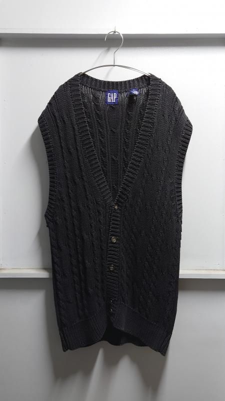 90s OLD GAP CottonRamie ֥˥åȥ٥ XL (VINTAGE)