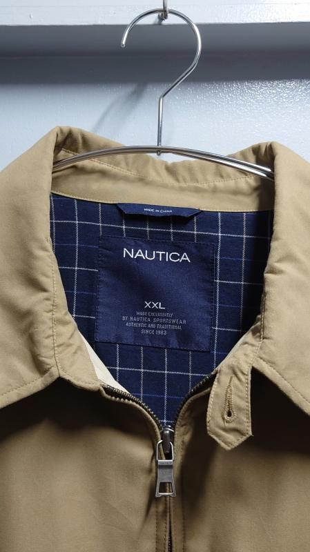 雰囲気◎ NAUTICA ビッグサイズ レザージャケット スウィングトップ 42 45602f4e9900dd82e079de126b1027