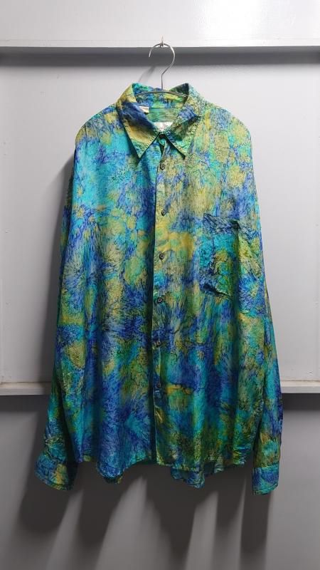 80-90s Paolo Negrato Artistic Pattern 륯 XL (VINTAGE)