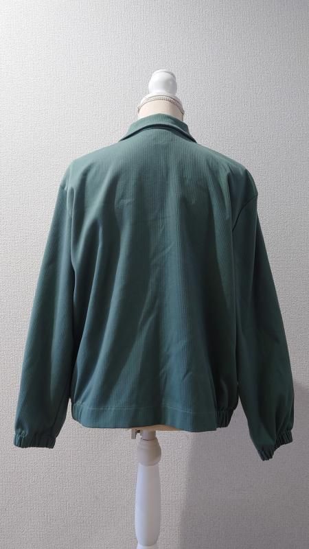 80-90's Teddi Petite “Leaf Embroidery” ジップアップ ブルゾン