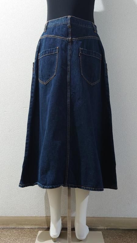 Ne-net デニム フレアスカート サイズ2 (USED) - (jeudi) Ne-net デニム フレアスカート サイズ2 (USED) - (jeudi)