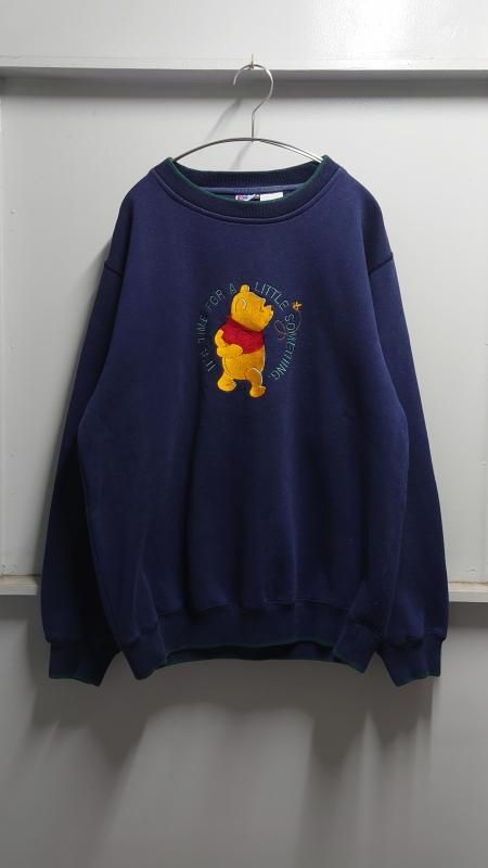 90s Old Disney Winnie the Pooh ֥饤 å L (VINTAGE)