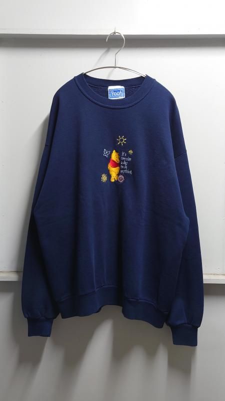 90's Old Disney USA製 “Winnie the Pooh” スウェット XL