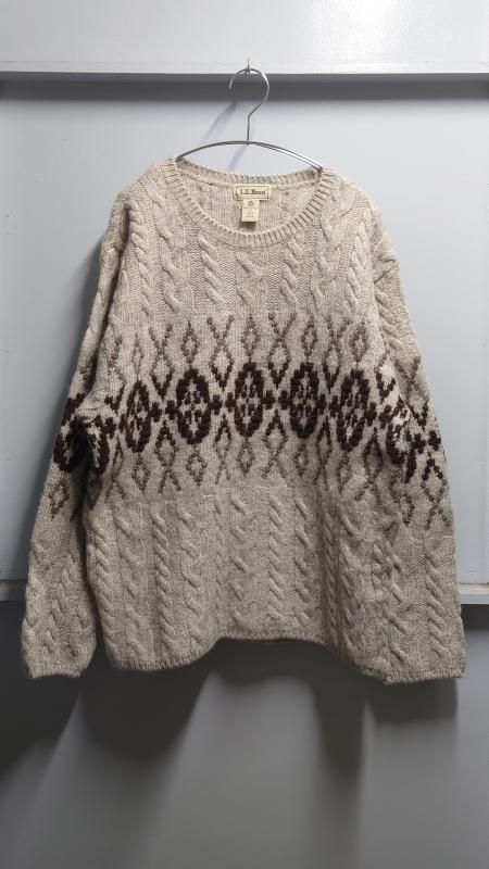 80s L.L.Bean åȥ Nordic եå㡼ޥ󥻡 S (VINTAGE)