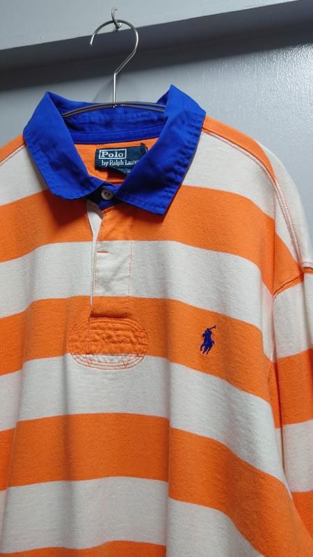 ラルフローレン　ラガーシャツ 長袖 太ボーダー/カスタムフィット / XL 楽天市場】☆30%OFFクーポン対象☆ラルフローレン ラグビー