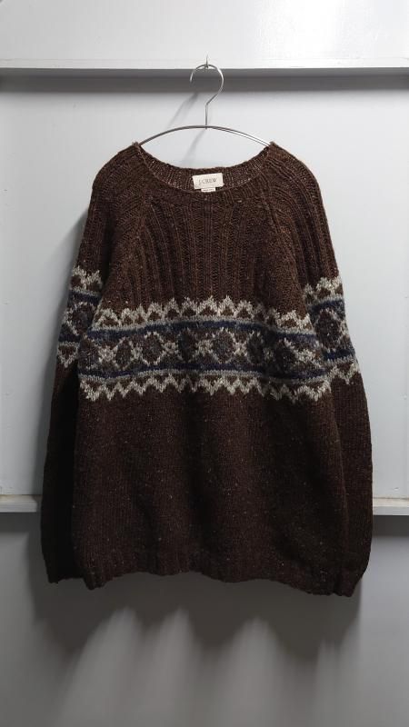 90-00s J.CREW HAND KNIT  Υǥå S (USED)
