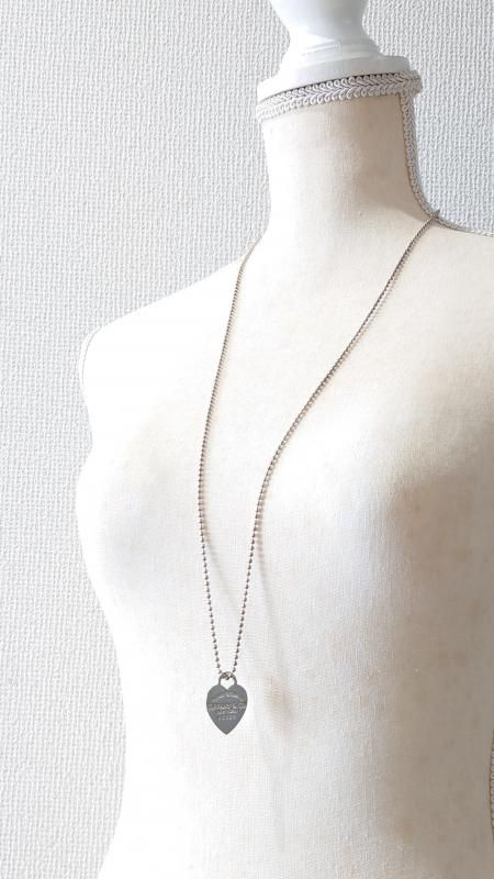 Tiffany&Co. Silver925 “Please Return to Tiffany” ハートタグ