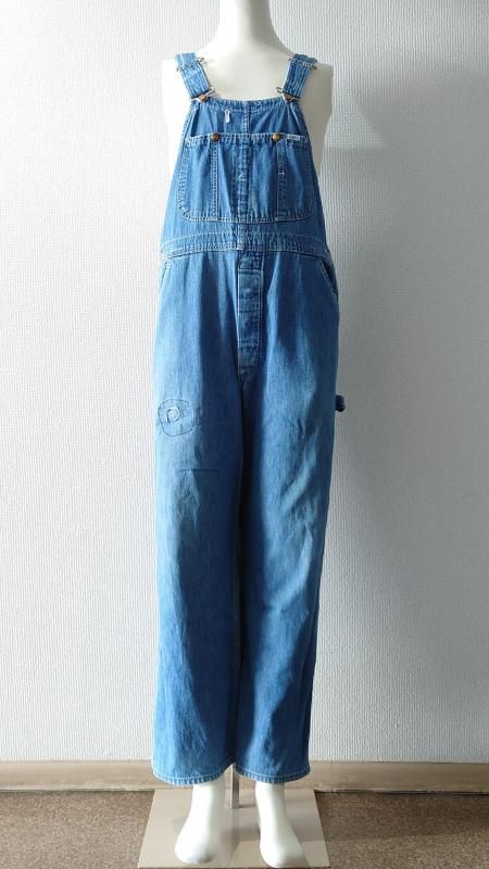 <img class='new_mark_img1' src='https://img.shop-pro.jp/img/new/icons5.gif' style='border:none;display:inline;margin:0px;padding:0px;width:auto;' />70’s Lee USA製 デニムオーバーオール W38×L28相当 (VINTAGE)