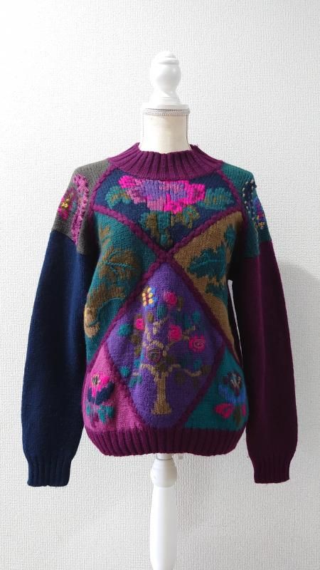 <img class='new_mark_img1' src='https://img.shop-pro.jp/img/new/icons5.gif' style='border:none;display:inline;margin:0px;padding:0px;width:auto;' />90s Eddie Bauer  Botanical Pattern ˥åȥ S (VINTAGE)