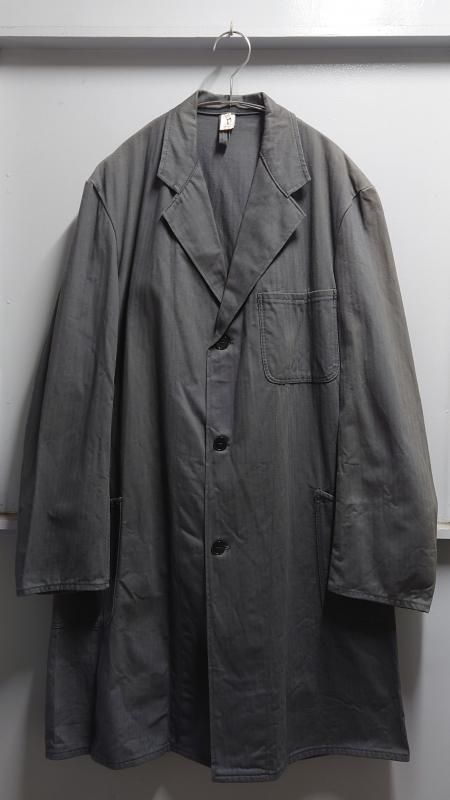 <img class='new_mark_img1' src='https://img.shop-pro.jp/img/new/icons6.gif' style='border:none;display:inline;margin:0px;padding:0px;width:auto;' />German Vintage HBT Work Coat 50 (VINTAGE)