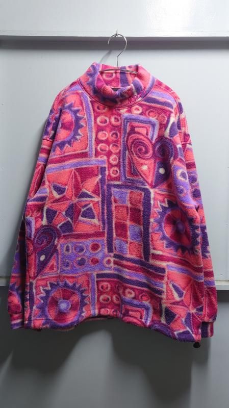 <img class='new_mark_img1' src='https://img.shop-pro.jp/img/new/icons7.gif' style='border:none;display:inline;margin:0px;padding:0px;width:auto;' />90s Nordica Sportswear Art Print ե꡼ ץ륪С M (VINTAGE)