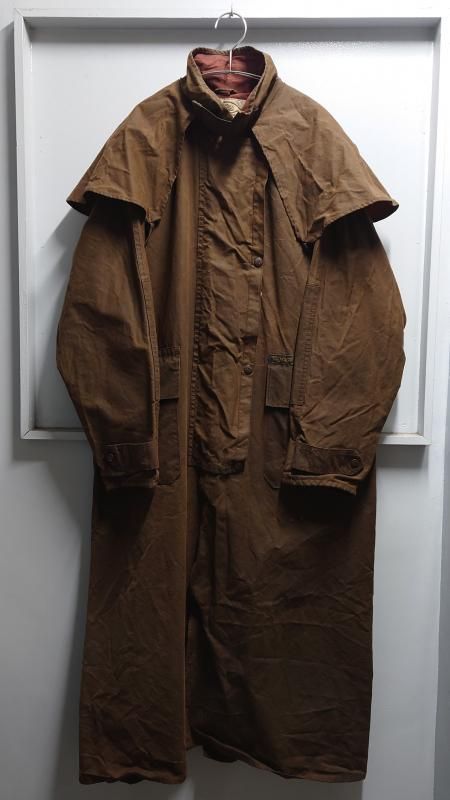 <img class='new_mark_img1' src='https://img.shop-pro.jp/img/new/icons6.gif' style='border:none;display:inline;margin:0px;padding:0px;width:auto;' />80-90s DRIZA-BONE Waxed Cotton Riding Coat M (VINTAGE)