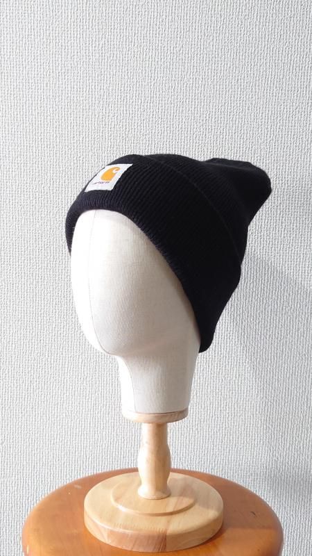 <img class='new_mark_img1' src='https://img.shop-pro.jp/img/new/icons7.gif' style='border:none;display:inline;margin:0px;padding:0px;width:auto;' />Carhartt ʥ Acrylic Watch Hat BLK (USED)