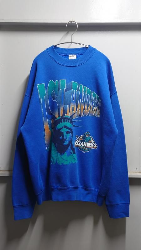 <img class='new_mark_img1' src='https://img.shop-pro.jp/img/new/icons7.gif' style='border:none;display:inline;margin:0px;padding:0px;width:auto;' />90s OFFICIAL FAN SPORTSWEAR USA NHL ISLANDERS ץȥå XL (VINTAGE)