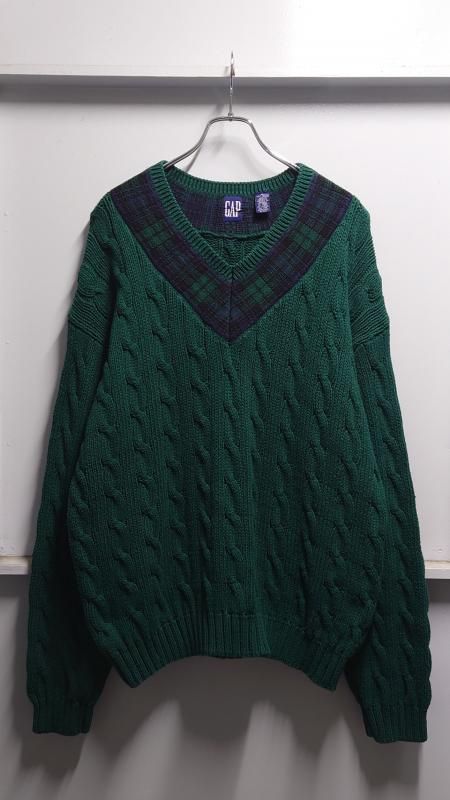 <img class='new_mark_img1' src='https://img.shop-pro.jp/img/new/icons6.gif' style='border:none;display:inline;margin:0px;padding:0px;width:auto;' />90s OLD GAP åȥ˥å ǥ󥻡 XL (VINTAGE)