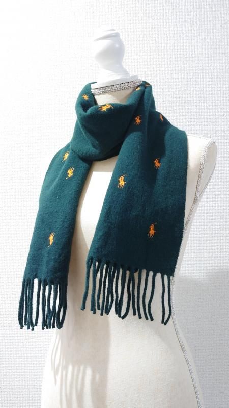 <img class='new_mark_img1' src='https://img.shop-pro.jp/img/new/icons5.gif' style='border:none;display:inline;margin:0px;padding:0px;width:auto;' />90s Polo by Ralph Lauren ꥢ All-over Pony Embroidery ॺ ޥե顼 (VINTAGE)