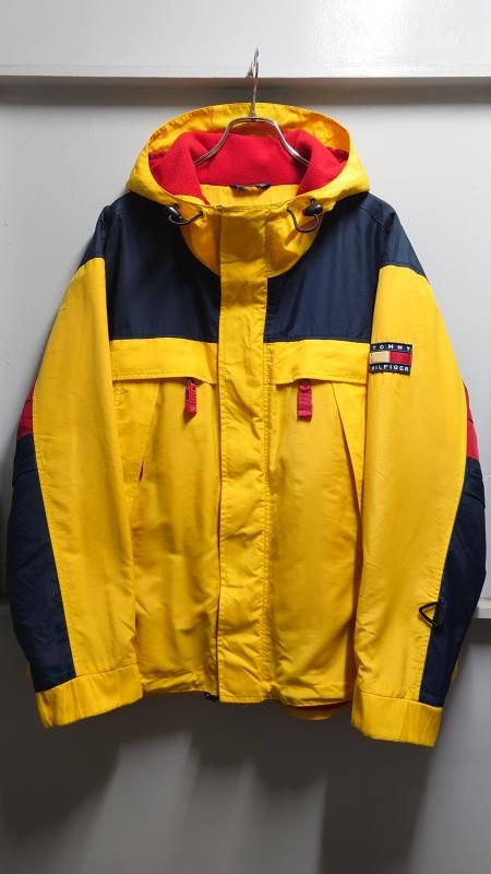 <img class='new_mark_img1' src='https://img.shop-pro.jp/img/new/icons6.gif' style='border:none;display:inline;margin:0px;padding:0px;width:auto;' />90s TOMMY HILFIGER ΢ϥե꡼ ޥƥѡ L (VINTAGE)